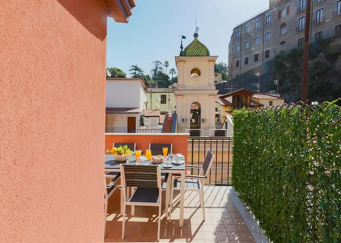 Seaview By The Sea With Terrace Апартаменты Сорренто