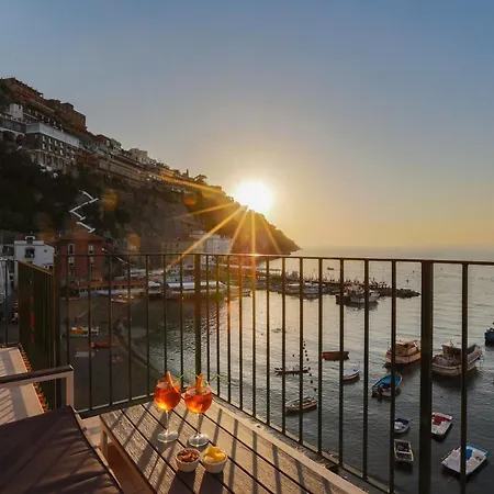 Seaview By The Sea With Terrace Península Sorrentina